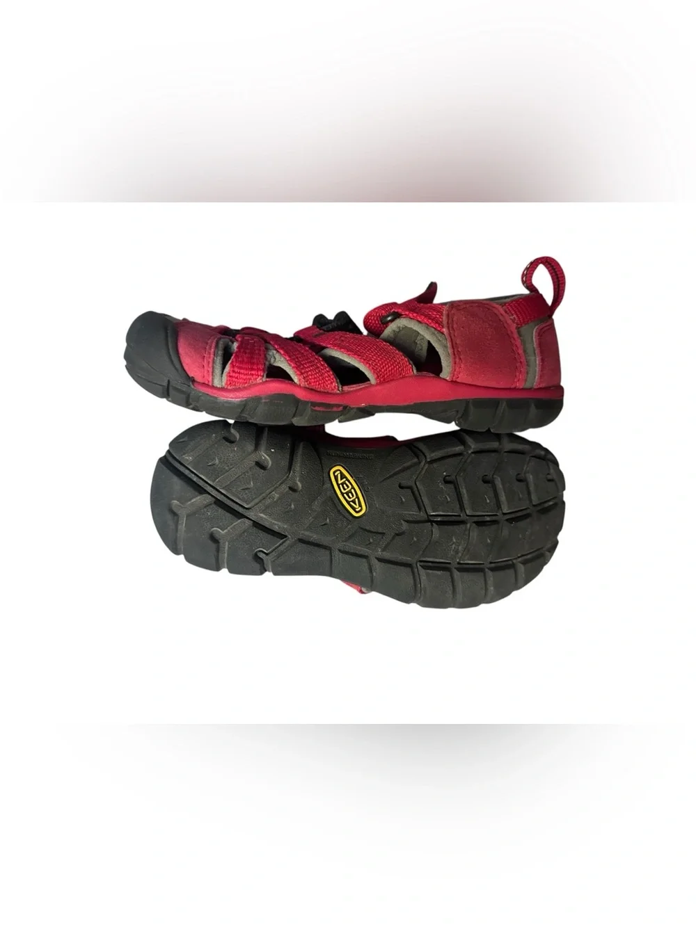Keen Seacamp II CNX Sandals Red Toddler Size  12